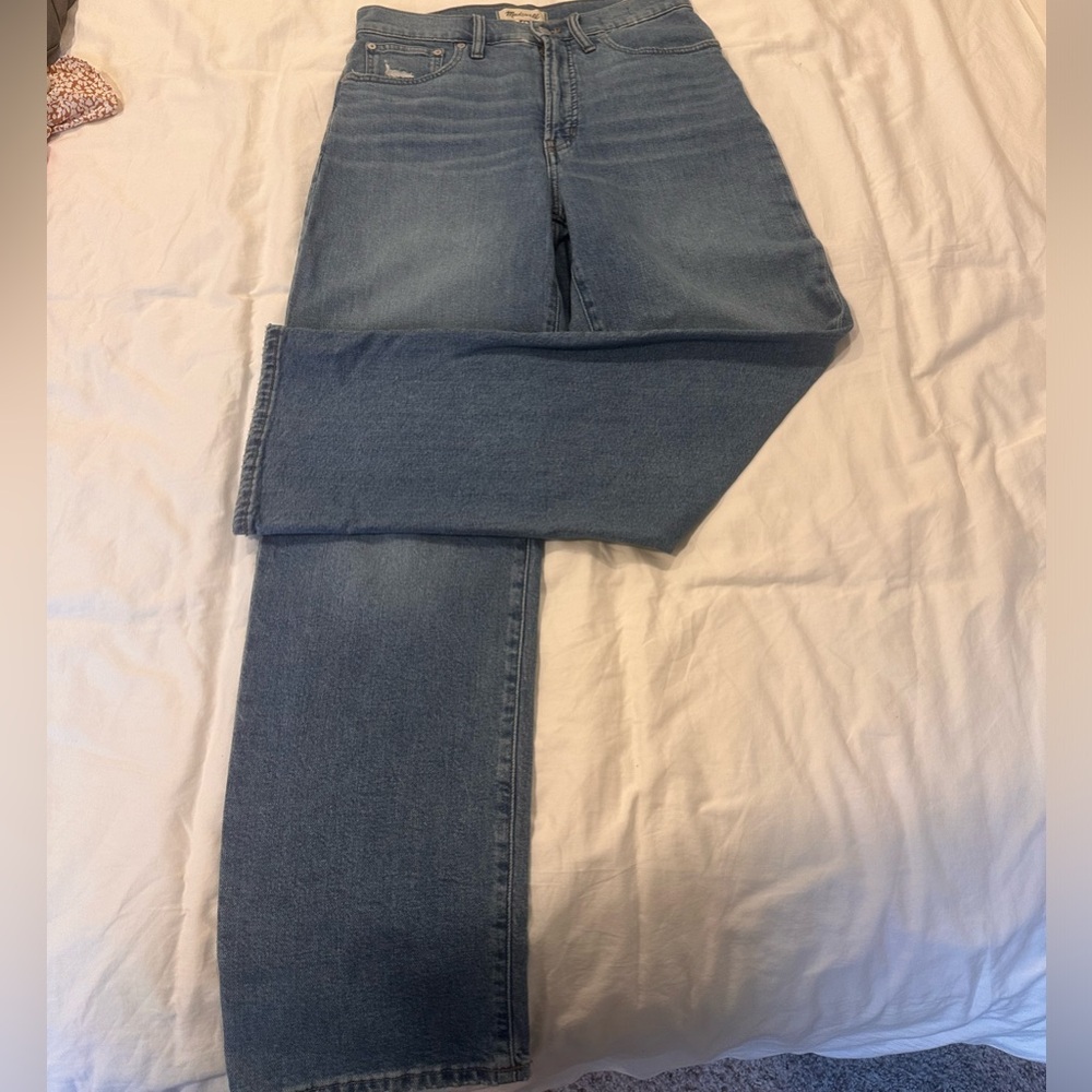 Madewell The perfect vintage straight crop Jean